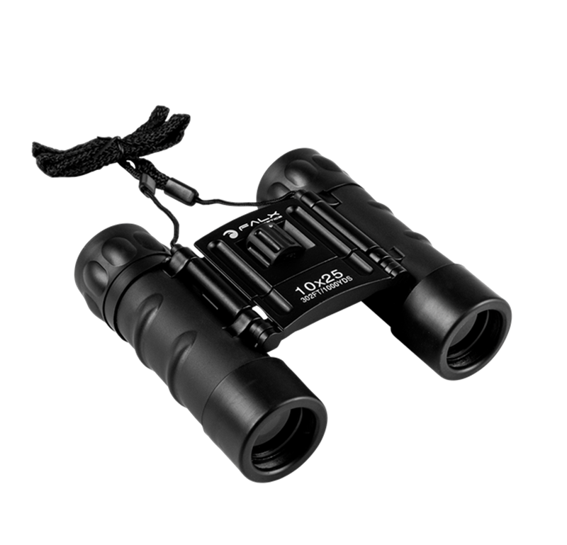 ΚΙΑΛΙΑ FALX Optics Compact 10x25mm , Black NSO Gear Binoculars