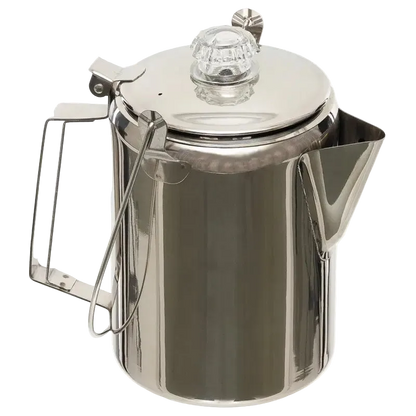 Fox Outdoor Coffee Pot with Percolator - Ανοξείδωτη Καφετιέρα 1.5L