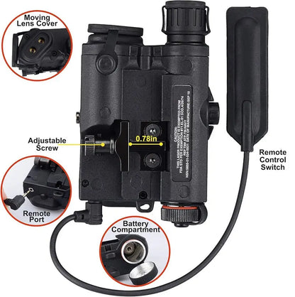 Flashlight with IR Laser - The Ultimate Tactical Tool NSO Gear 