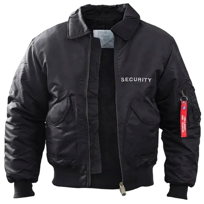 Survivors Flight Jacket Security Black - Ανδρικό Τακτικό Μπουφάν