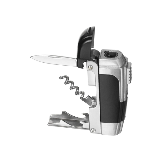 MFH Functional Lighter Multitool - Αναπτήρας Αερίου με Μαχαίρι, Τιρμπουσόν και Ανοιχτήρι