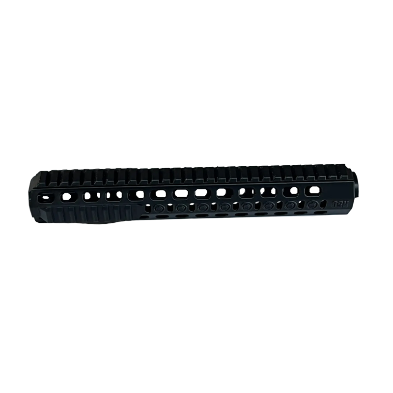 Black metal track on a white background