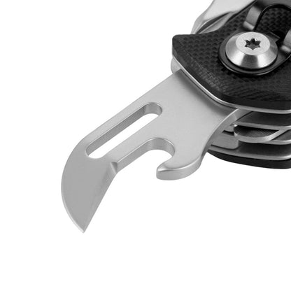 M-Tac Folding Knife Type 9 (6 Tools) Black/Steel - Πολυεργαλείο & Μαχαίρι