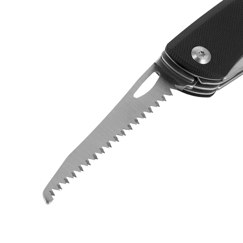 M-Tac Folding Knife Type 9 (6 Tools) Black/Steel - Πολυεργαλείο & Μαχαίρι