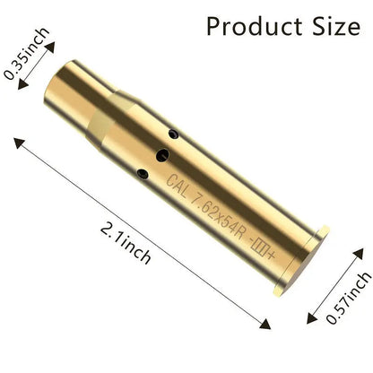 Gold 7.62*54R Red Light Optical Zero Calibrator NSO Gear 