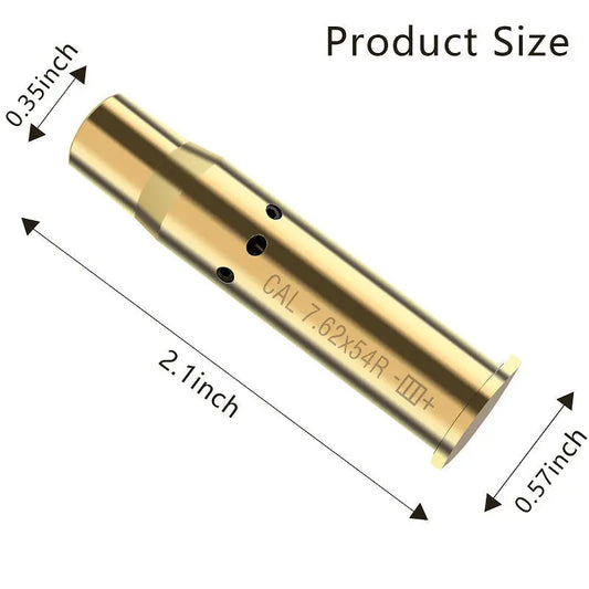 Gold 7.62*54R Red Light Optical Zero Calibrator NSO Gear 