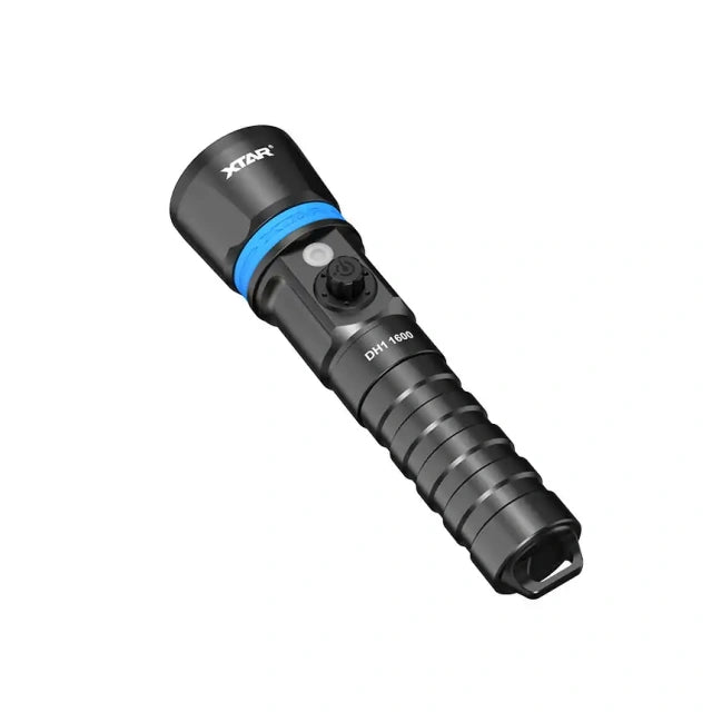 XTAR Hunter DH1 1600 Lumens Dive Light NSO Gear Diving Flashlight