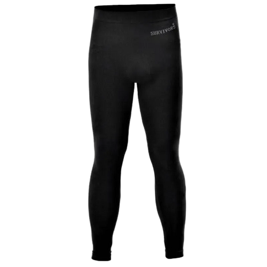 Survivors Ισοθερμική Επιχειρησιακή Σκελέα Black - Tactical Base Layer Pants