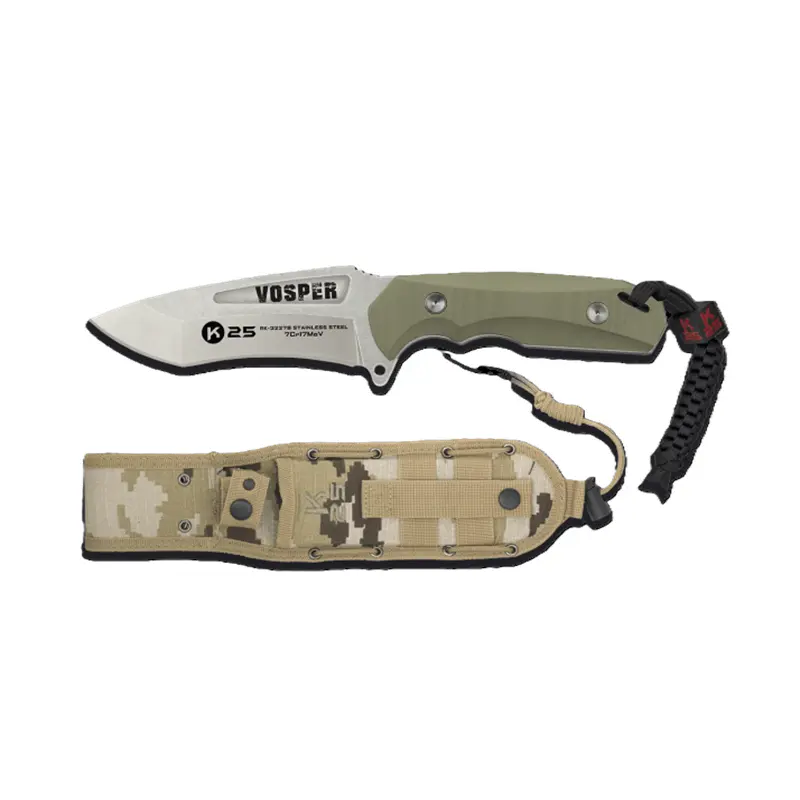 K25, Tactical Knife, VOSPER coyote 13 cm NSO Gear 