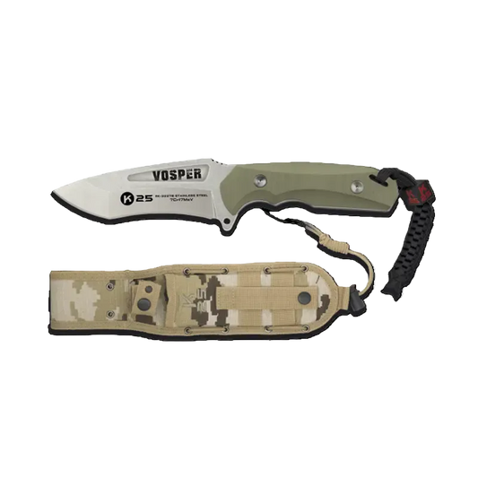 K25 Tactical Knife VOSPER Coyote - Τακτικό Μαχαίρι 7Cr17MoV 25.5cm