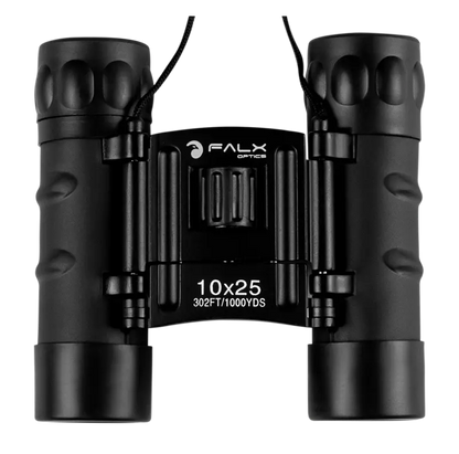 ΚΙΑΛΙΑ FALX Optics Compact 10x25mm , Black NSO Gear Binoculars