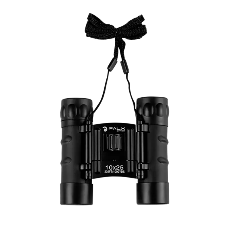 ΚΙΑΛΙΑ FALX Optics Compact 10x25mm , Black NSO Gear Binoculars