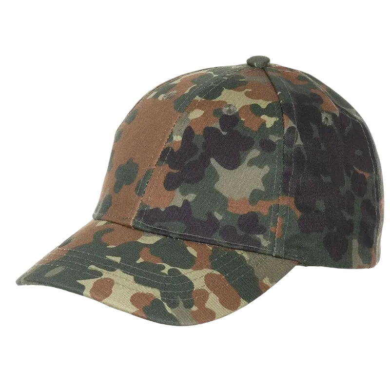 MFH Kids BB Cap BW Camo - Παιδικό Καπέλο Snapback σε Camo