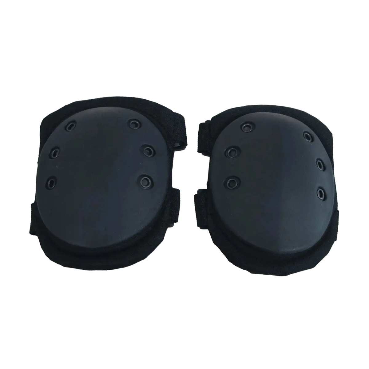 MFH Knee Pads Black Plastic Protectors - Τακτικές Επιγονατίδες