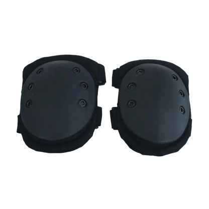 MFH Knee Pads Black Plastic Protectors - Τακτικές Επιγονατίδες