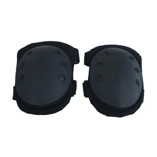 MFH Knee Pads Black Plastic Protectors - Τακτικές Επιγονατίδες