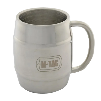 M-Tac Camping Beer Thermo Mug - Ισοθερμική Κούπα Ανοξείδωτη 450ml
