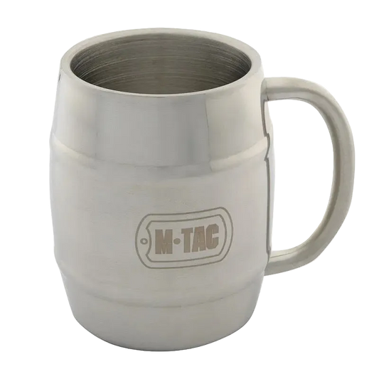 M-Tac Camping Beer Thermo Mug - Ισοθερμική Κούπα Ανοξείδωτη 450ml