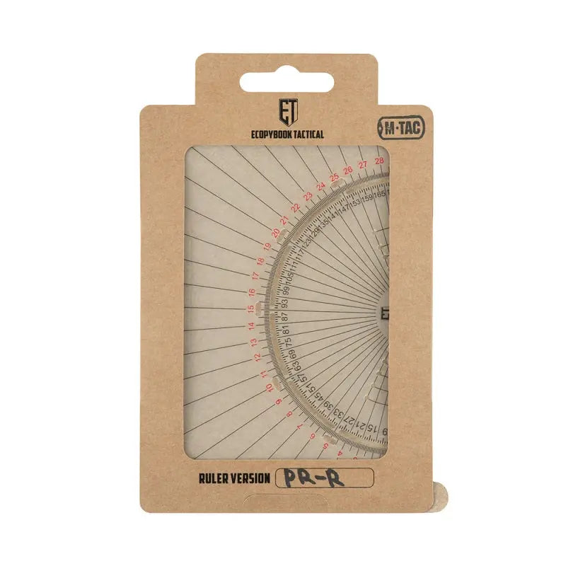M-Tac Ecopybook Tactical protractor PR-R NSO Gear protractors