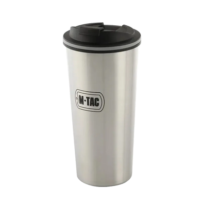 M-Tac Insulated Mug 450ml - Ισοθερμική Κούπα Ταξιδίου με Καπάκι & Βαλβίδα