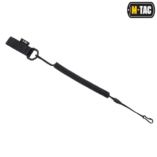 M-Tac Safety Cord with D-ring - Σπιράλ Κορδόνι Ασφαλείας Όπλου