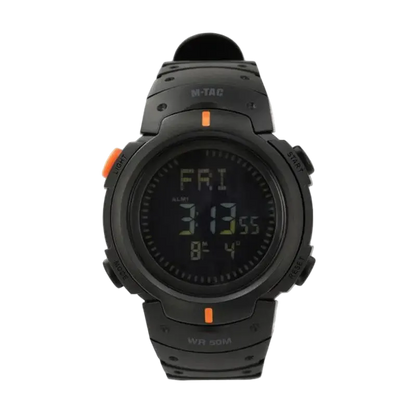 M-Tac Watch Tactical Compass Black - Τακτικό Ρολόι με Πυξίδα