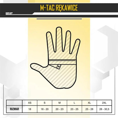 M-Tac gloves Nomex Assault Tactical Mk.7 - Black NSO Gear 
