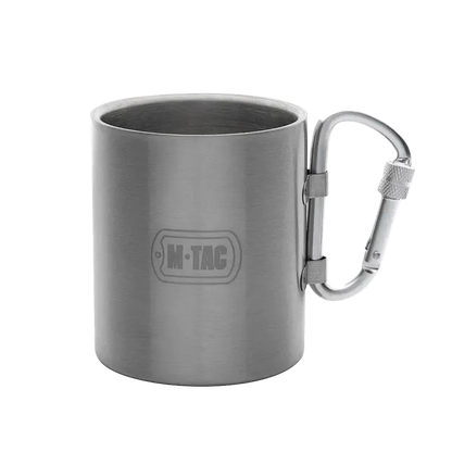 M-Tac Thermo Mug with Carabiner - Ισοθερμική Κούπα με Κρίκο