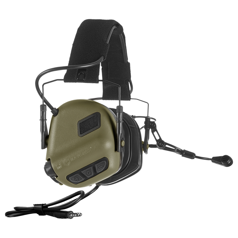 Ωτοασπίδες – Ακουστικά Επικοινωνίας EARMOR M32 Plus Foliage Green NSO Gear Headphones & Headsets