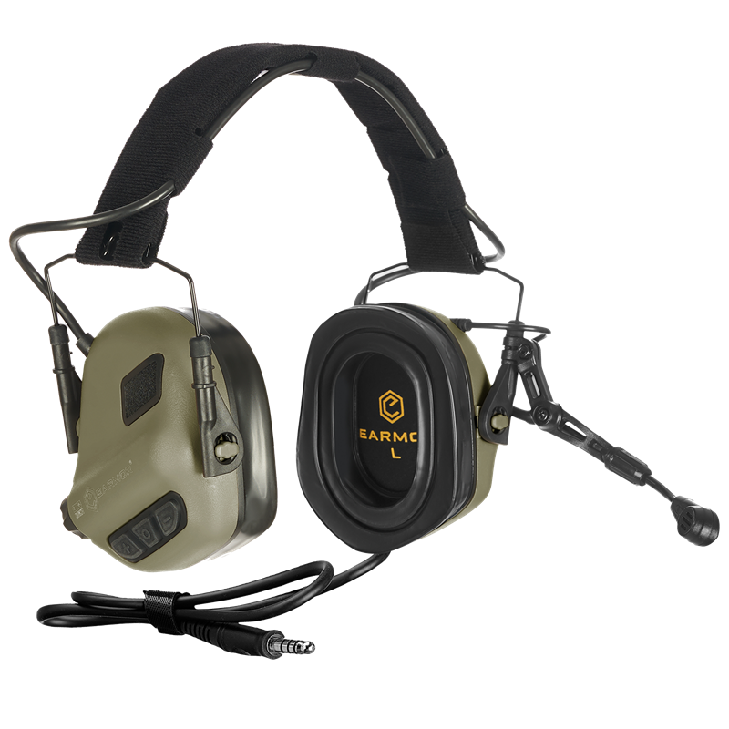 Ωτοασπίδες – Ακουστικά Επικοινωνίας EARMOR M32 Plus Foliage Green NSO Gear Headphones & Headsets