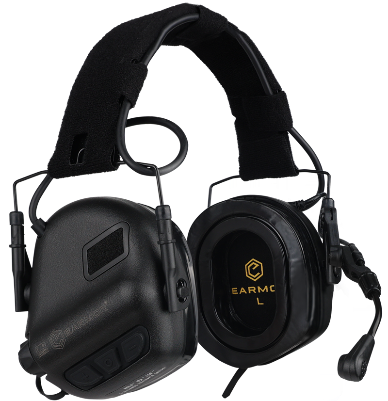 Ωτοασπίδες – Ακουστικά Επικοινωνίας EARMOR M32-Plus, Black NSO Gear Headphones & Headsets