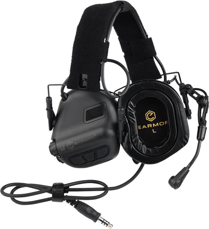 Ωτοασπίδες – Ακουστικά Επικοινωνίας EARMOR M32-Plus, Black NSO Gear Headphones & Headsets