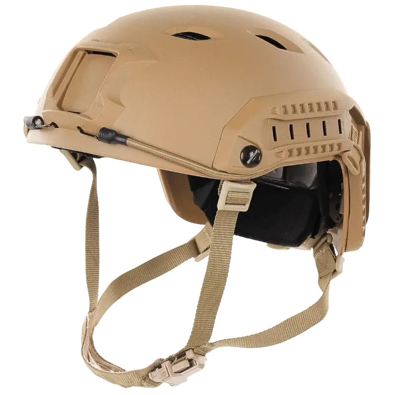 MFH FAST Paratrooper Helmet Coyote - Τακτικό Κράνος ABS με Ράγες & NVG Mount