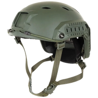 MFH FAST Paratrooper Helmet OD Green - Τακτικό Κράνος ABS με Ράγες & NVG Mount