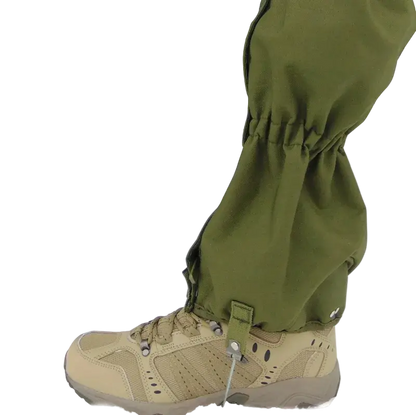 MFH - Gaiters, OD green, with zip, steel wire NSO Gear Gaiters