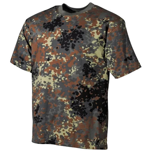 MFH US T-Shirt BW Camo 170g/m² - Στρατιωτικό Μπλουζάκι Παραλλαγής