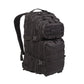 MIL-TEC BLACK BACKPACK US ASSAULT SMALL NSO Gear 