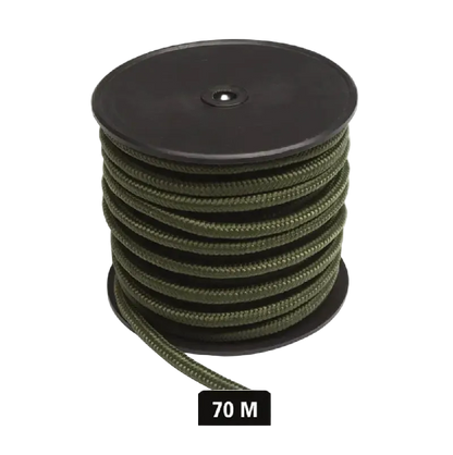 Mil-Tec OD Commando Rope 5mm 70m - Σχοινί Nylon 100kg Τακτικό