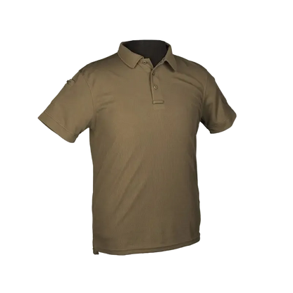 Mil-Tec OD Tactical Short Sleeve Polo Shirt Quickdry - Επιχειρησιακό Μπλουζάκι Πόλο