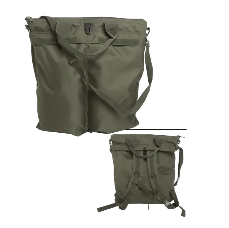 Mil-Tec OD US Flyer's Helmet Bag with Shoulder Straps - Τσάντα Κράνους 3-σε 1