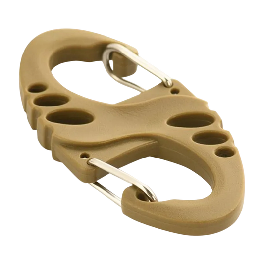 M‑Tac - Plastic S‑Hook Carabiner (Coyote) NSO Gear Carabiners