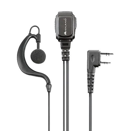 Midland MA21-LK PRO Earphone με Μικρόφωνο 2-Pin Kenwood - Ακουστικό Ασυρμάτου
