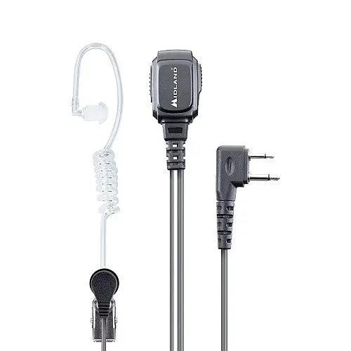 Midland MA31-L Pro Earphone Mic for XT/G Series NSO Gear 