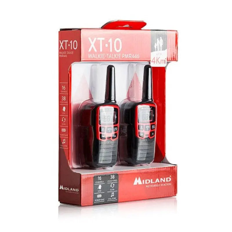 Midland XT10 Walkie Talkie Pair NSO Gear 
