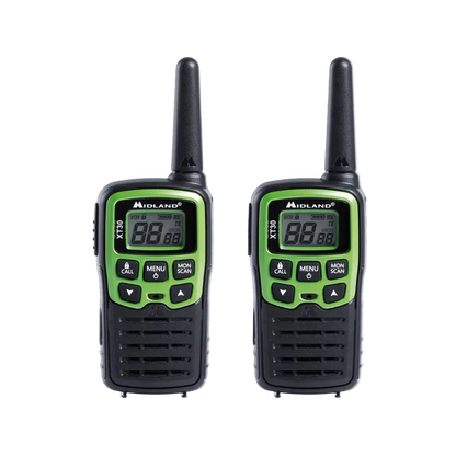 Midland XT30 Walkie Talkie PMR446 με USB Charger - Σετ 2 Ασυρμάτων 16 Καναλιών