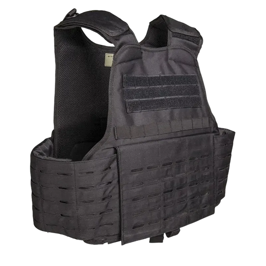 Mil-Tec® Tactical Vest Laser-cut Carrier Vest - Black