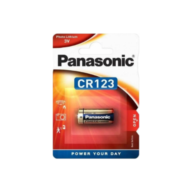 Panasonic CR123A Lithium Battery 3V - Μπαταρία Λιθίου CR123