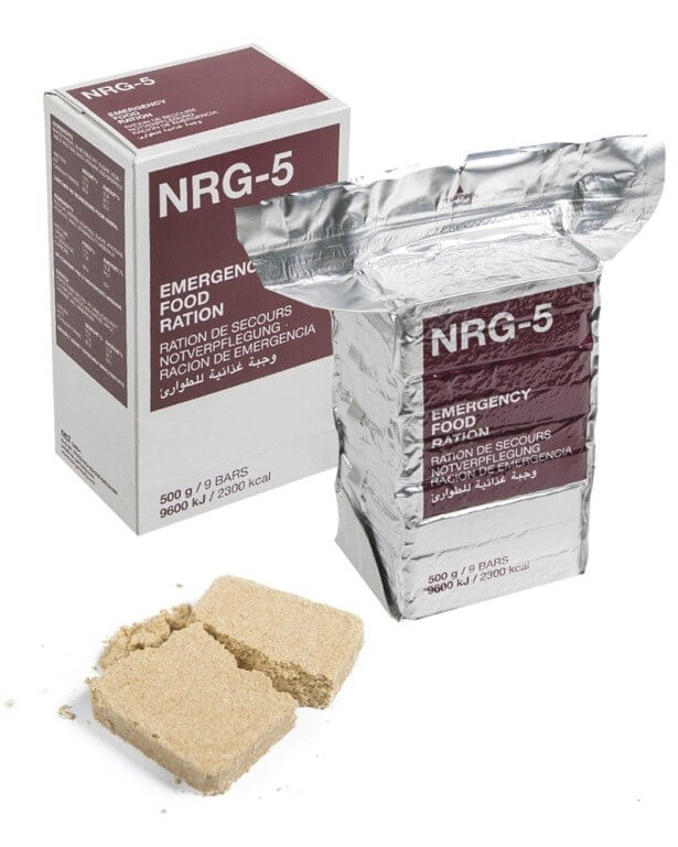 Τροφή εκτάκτου ανάγκης NRG-5 NSO Gear Prepared Foods