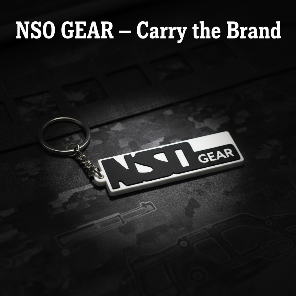 NSO Gear Keyring - Tactical Μπρελόκ Κλειδιών