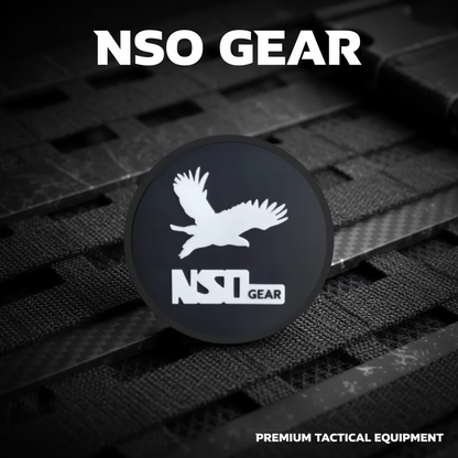 NSO Gear Round Velcro Patch 8cm - Στρογγυλό Σήμα Velcro